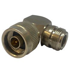 N Type(m) To N Type(f) Right Angle Coaxial Connector Adapter