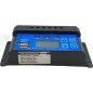 Solar Charge Controller 20A 12V/24V Solar Panel Regulator With Dual USB Port