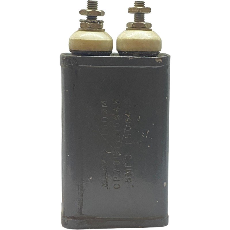 0.5uF 500nF 1500V Paper In Oil Capacitor CP70E1EH504K Used