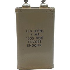 0.5uF 500nF 1500V Paper In Oil Capacitor CP70B1EH504K