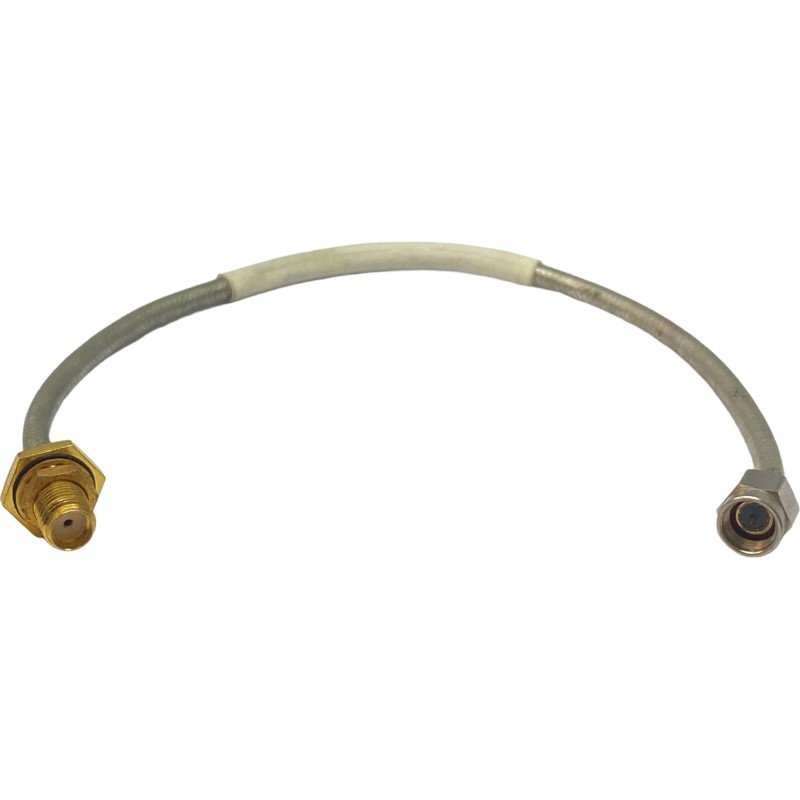 SMA(m) To SMA(f) Semi Rigid Coaxial Cable 20cm