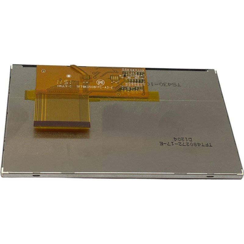 TFT480272-17-E Truly Industrial LCD Display Module TFT9K0508FPC-A3-E