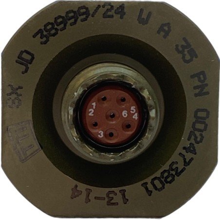 JD38999/24WA35PN Socapex Circular Mil Spec Connector