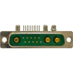 09693009018 Mixed D Sub Connector Right Angle 13W3 Solder Pins 40A Used