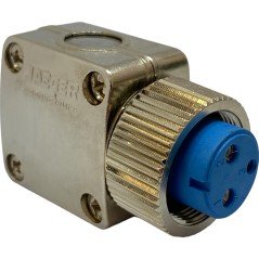 042953006 Jaeger 3 Position Circular Connector Cable Mount Plug Metal Body