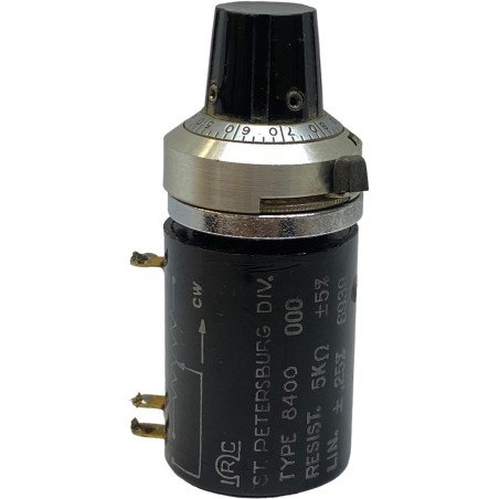 5Kohm 5K 5% Linear Precision Wirewound Potentiometer Type 8400