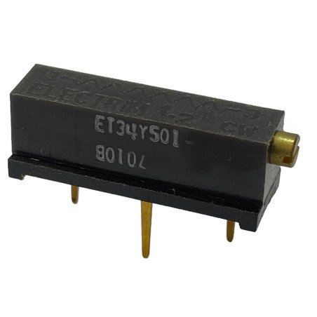 500Ohm 500R Horizontal Trimmer Potentiometer ET34Y501 Electrim