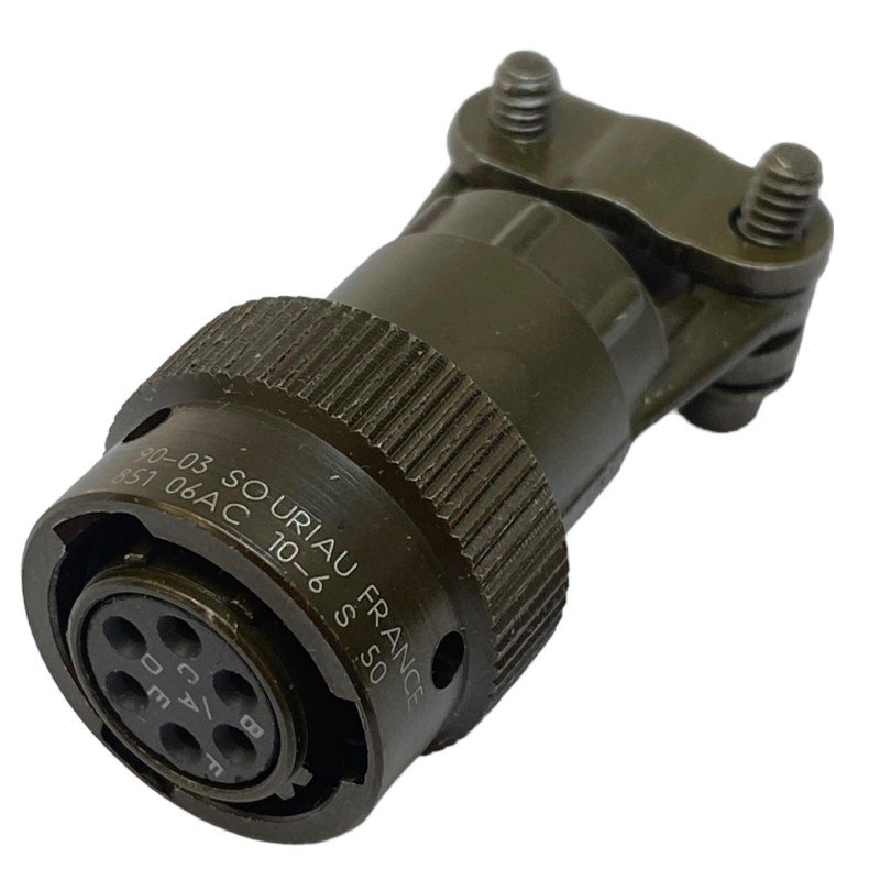 851-06AC106S50 Souriau Circular Mil Spec Connector