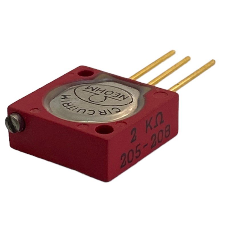 2Kohm 2K Vertical Trimmer Potentiometer 205-208 Neohm