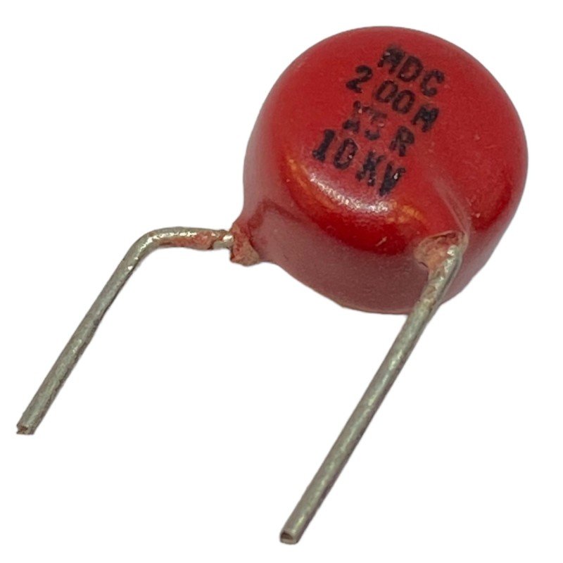 200pF 10000V 10KV Radial Ceramic Capacitor X5R MDC
