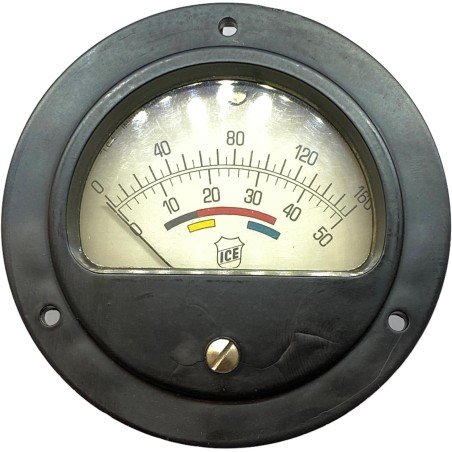 0-100uA Analog Panel Meter Ammeter Ice Milano 82mm