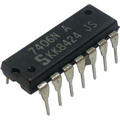7406NA Signetics Integrated Circuit