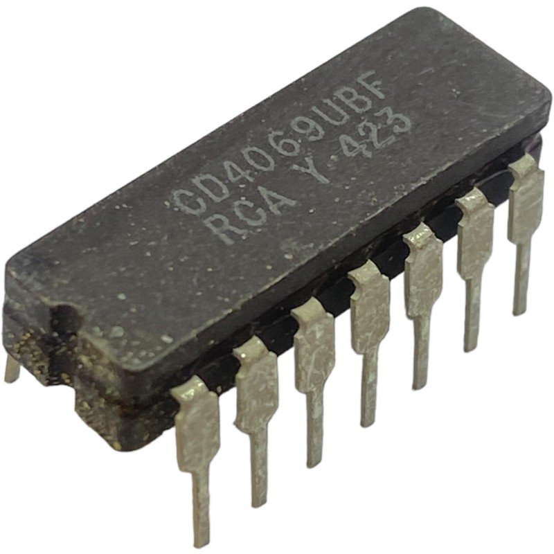 CD4069UBF RCA Ceramic Integrated Circuit