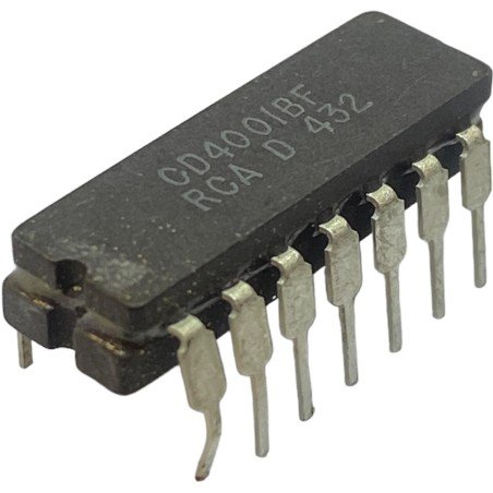 CD4001BF RCA Ceramic Integrated Circuit