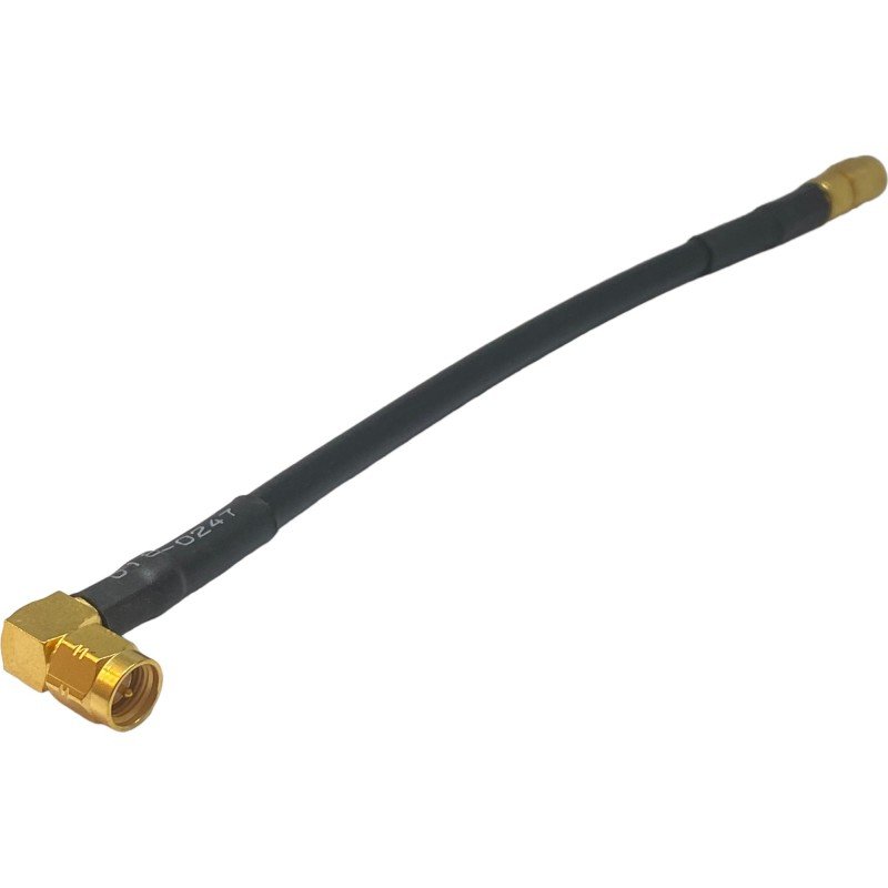 SMA (m) Right Angle To SMA (m) Coaxial Cable 018-0247 18cm