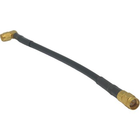 SMA (m) Right Angle To SMA (m) Coaxial Cable 018-0247 18cm