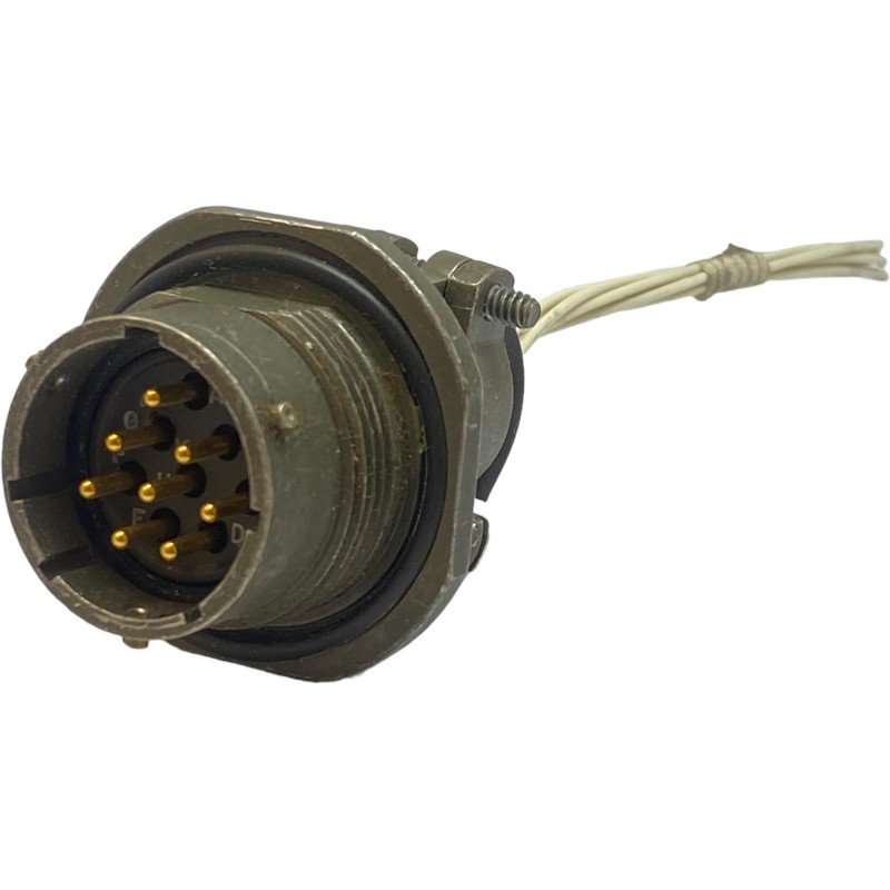 PT07SE16-8P Bendix Circular Mil Spec Connector Used