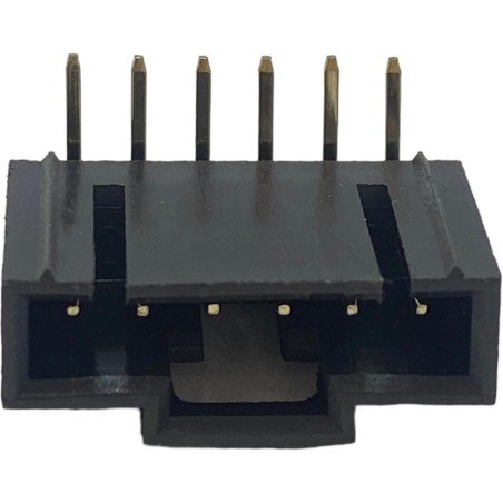70553-0005 Molex 6 Position 1 Row Shrouded Header Connector 2.54mm Pitch