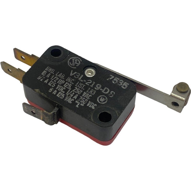 V3L-219-D8 Und Lab SPDT Snap Action Microswitch Roller Switch 15A/125-250Vac