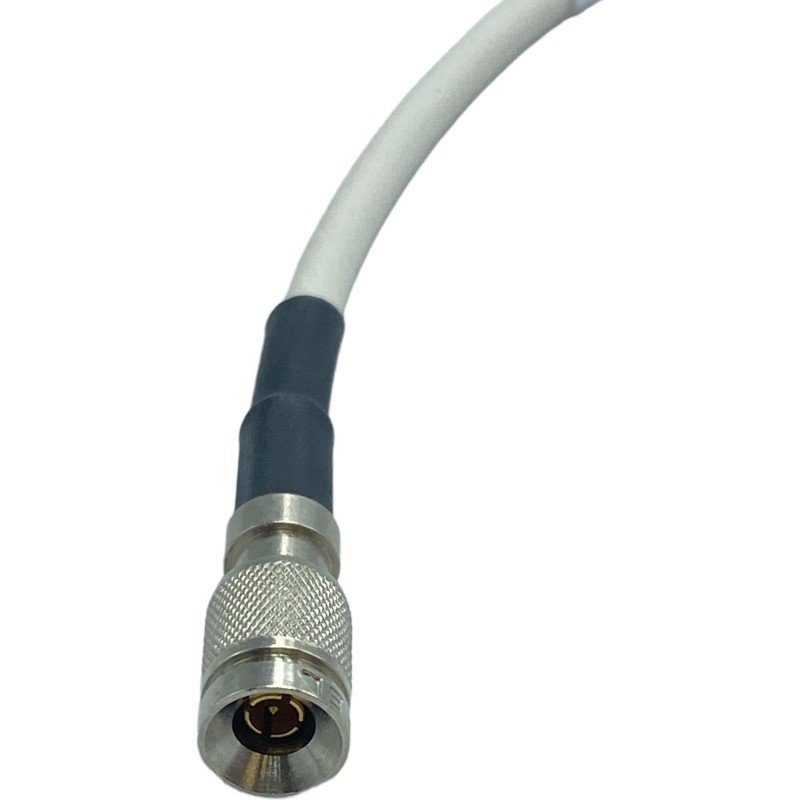 1HAU12377AAP Marconi DIN 1.0/2.3 Male to DIN 1.0/2.3 Male Staight Crimp 3002 Coaxial Cable 22cm