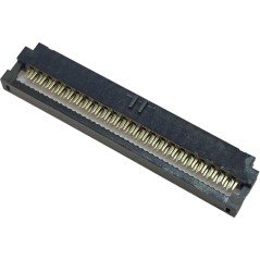 89947-344LF Amphenol 44 Postion 2 Row Wire To Board Connector 2mm Pitch