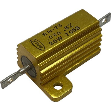 0.02Ohm 25W 0.5% High Precision Fixed Power Wirewound Resistor RH-25 Dale