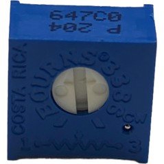 200Kohm 200K 0.5W 10% Horizontal Trimmer Potentiometer 3386P-1-204LF Bourns