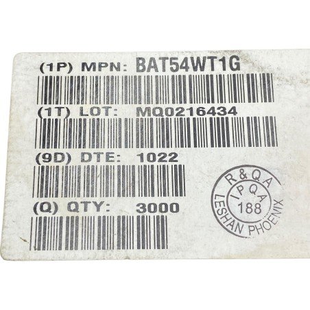 BAT54WT1G Schottky Diode Rectifier 30V SOT-323 Qty:3000