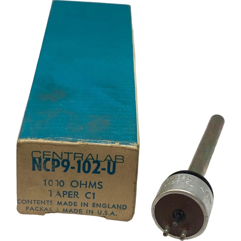 1Kohm 1K Long Shaft Potentiometer NCP9-102-U Centralab