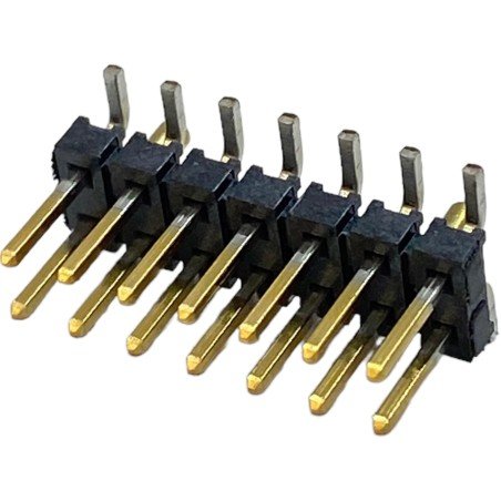 TMM-107-06-F-D-SM-A-P-TR Samtech 14 Position 2 Row Header Connector 2mm Pitch