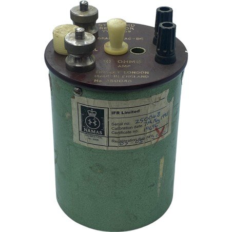 10Ohm 1A Tinsley Resistance Standard AC/DC Resistor Calibrator Type 1659