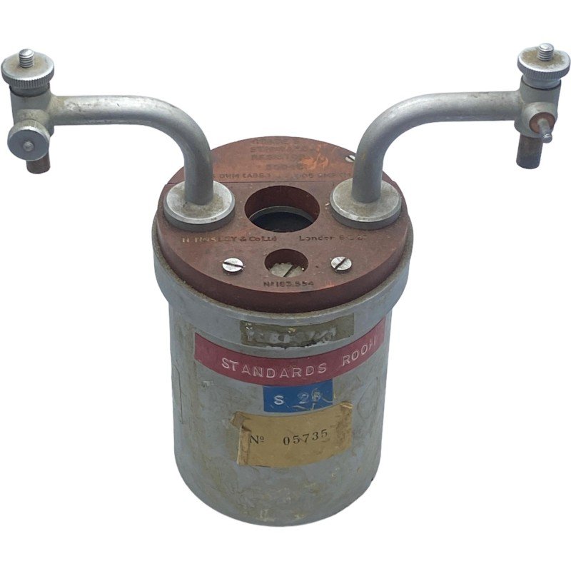 25.5Ohm 0.06A Tinsley Resistance Standard Resistor Calibrator Type 3504D