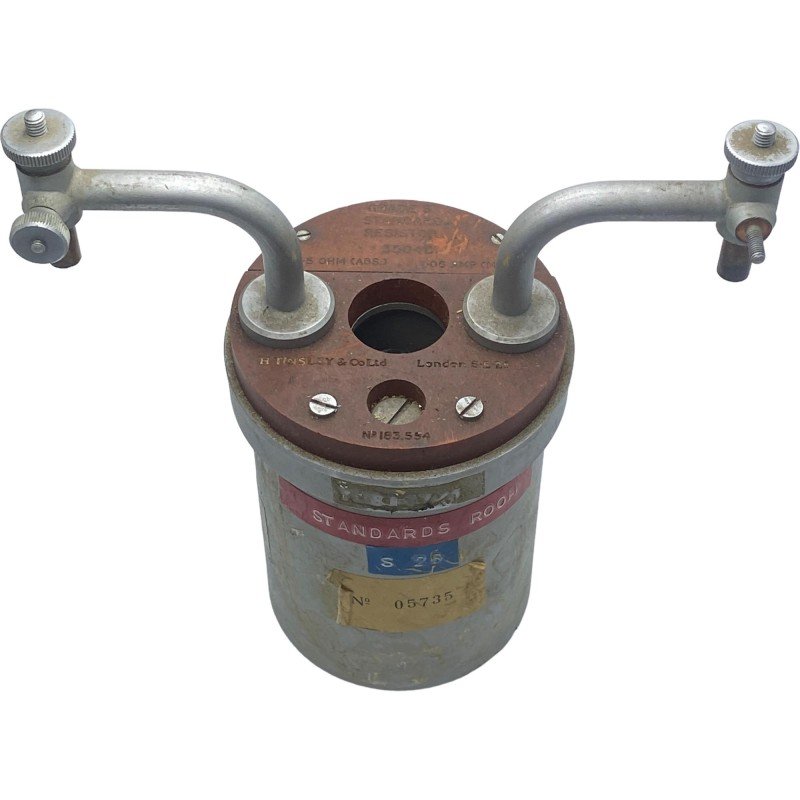 25.5Ohm 0.06A Tinsley Resistance Standard Resistor Calibrator Type 3504D