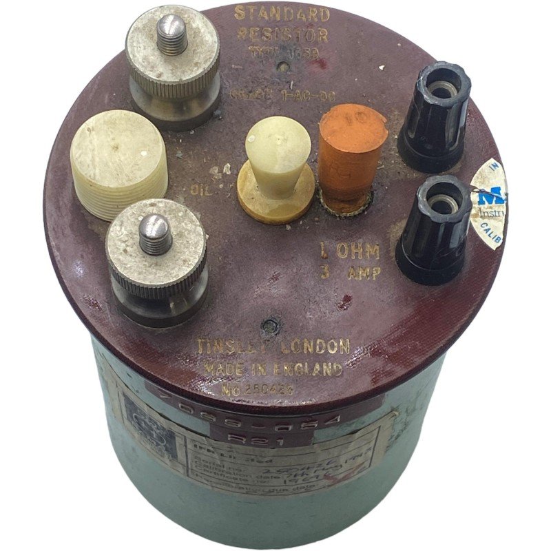 10Ohm 3A Tinsley Resistance Standard AC/DC Resistor Calibrator Type 1659