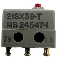 MS24547-1 21SX39T MOMENTARY MIL SPEC MICROSWITCH SPDT 7A/250VAC