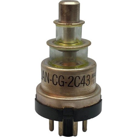 JAN-CG-2C43 2C43 General Electric Electron Vacuum Tube Valve