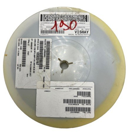 VJ1206A331JXCT Vishay Ceramic Capacitor 330PF 3.3NF 200V 5% SMD QTY:3000