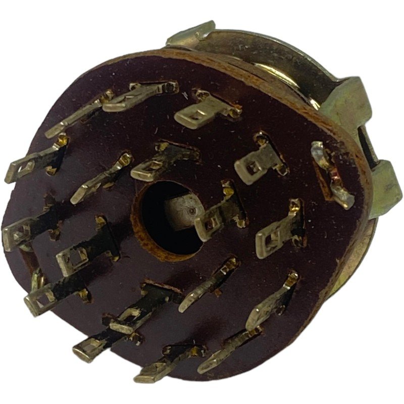 Alpha Rotary Switch 5 Pole 2 Position Panel Mount With Solder Lug Taiwan