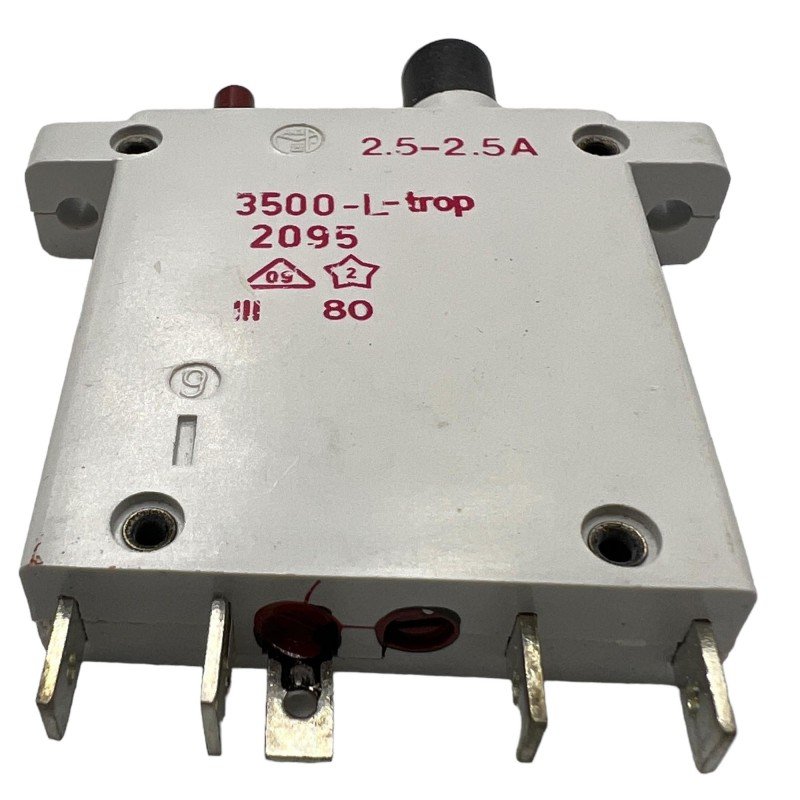 2.5A 3500L CIRCUIT BREAKER ETA 250VAC 60V E