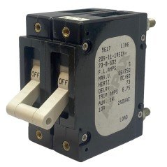 205-11-1REC4-73-8-502 Airpax 2 Pole Circuit Breaker 5A/250Vac/60Hz
