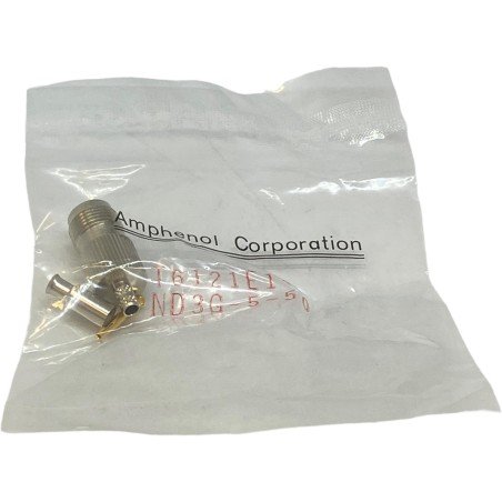 T6121E1-ND3G-5-50 Amphenol TNC Crimp Jack Coaxial Connector For RG-316U Cable 50ohm