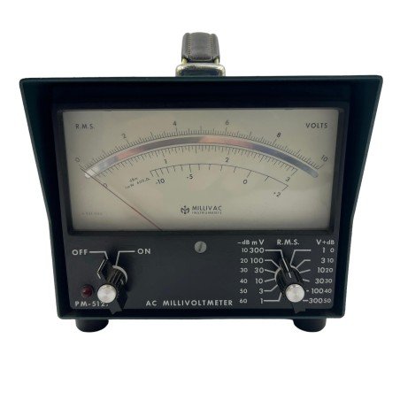 PM-512A Millivac Instruments AC Millivoltmeter