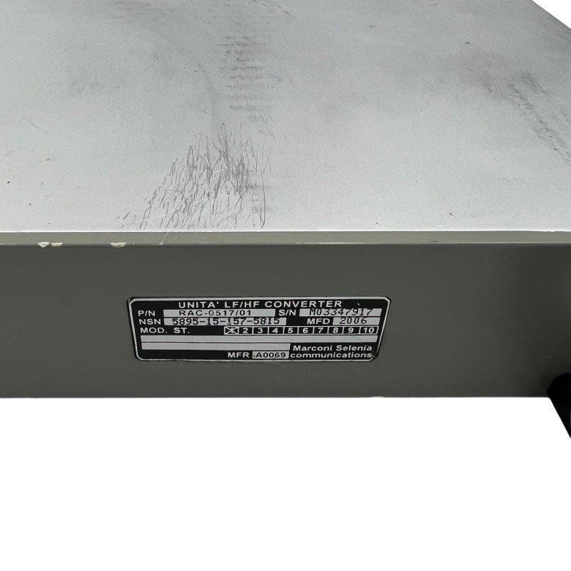 RAC-0517/01 Module LF HF Frequency Converter 10.7Mhz