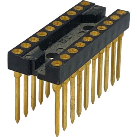 DIP/DIL IC Socket Chip Socket Holder Goldpin 20Pin 20Position Augat
