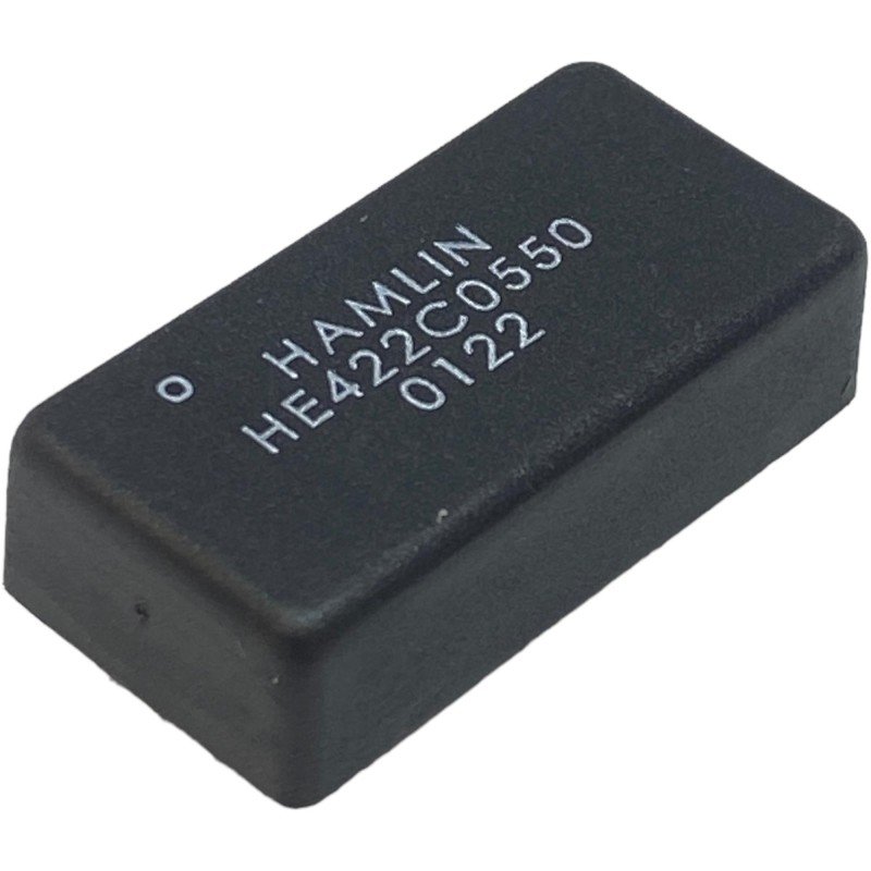 HE422C0550 Hamlin DPDT 8 Pin Electromechanical Reed Relay 8Vdc Coil 175Vdc
