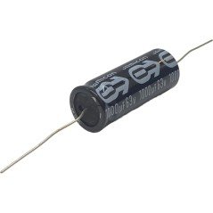 1000uF 63V Axial Electrolytic Capacitor Jamicon 42.5x16.25mm