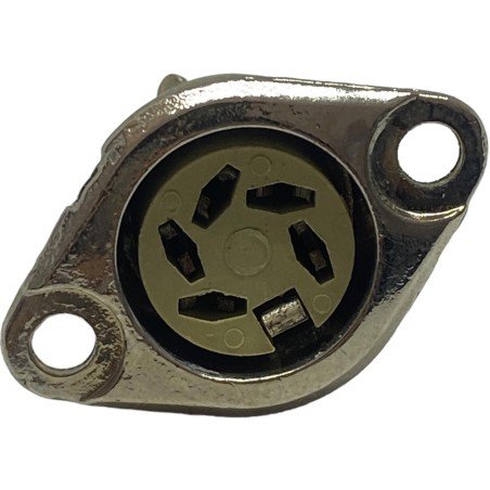 5-Pin DIN Panel Mount Socket Connector 68584