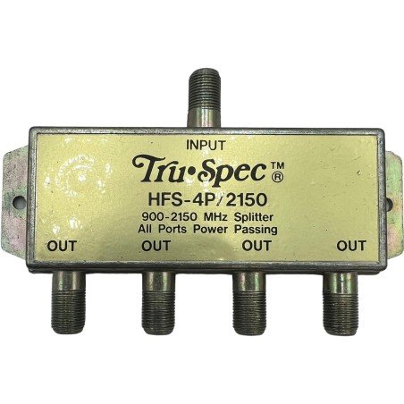 HFS-4P/2150  4-Port Splitter (All Port Power Passing) 900-2150MHZ