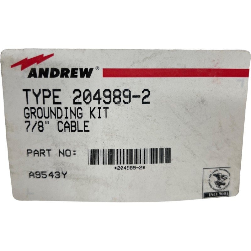 204989-2 Andrew Grounding Kit for 7/8"