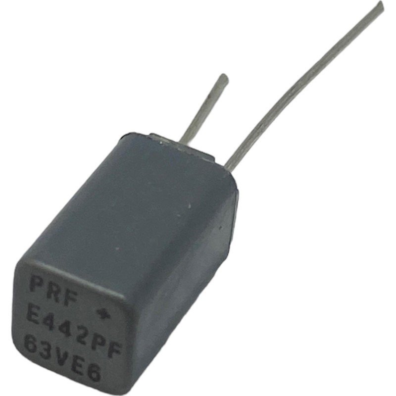 442pF 63V 1.25% Radial Film Capacitor PRF MCE